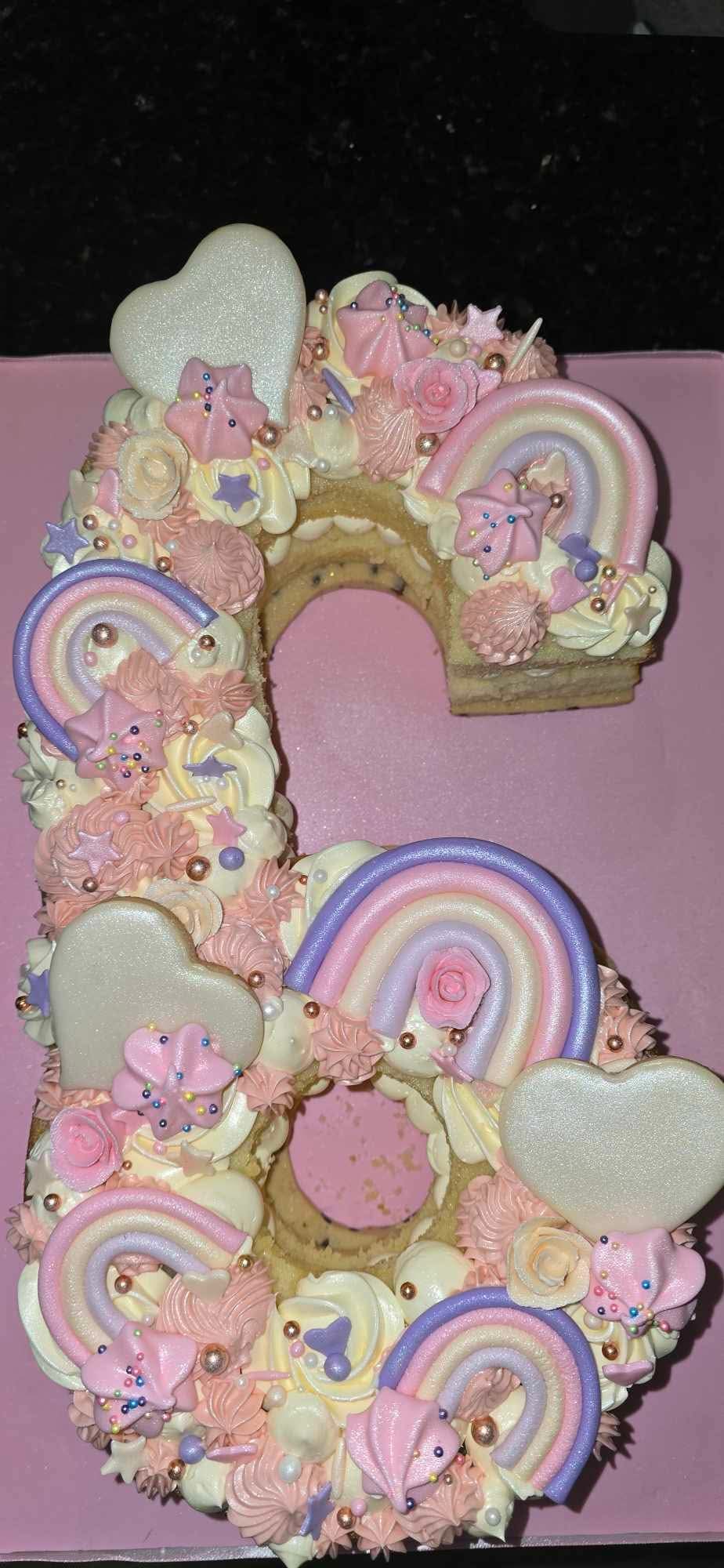 CUSTOM NUMBER CAKE