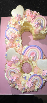 CUSTOM NUMBER CAKE