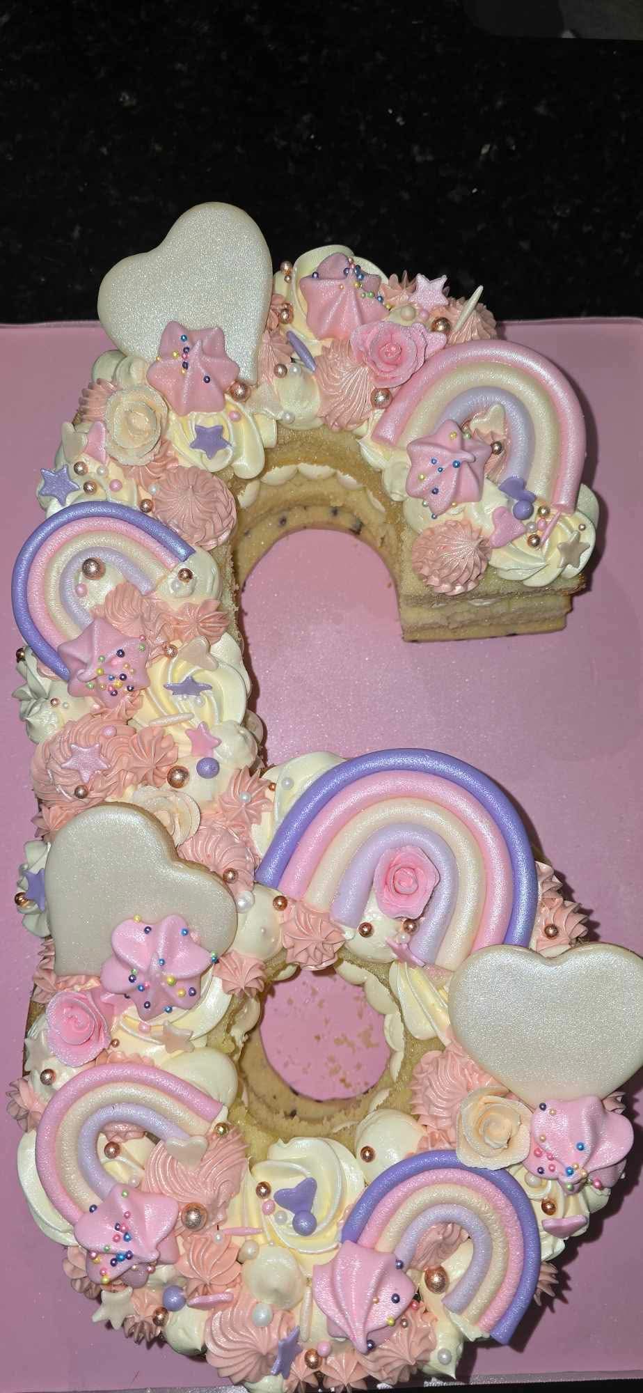 CUSTOM NUMBER CAKE