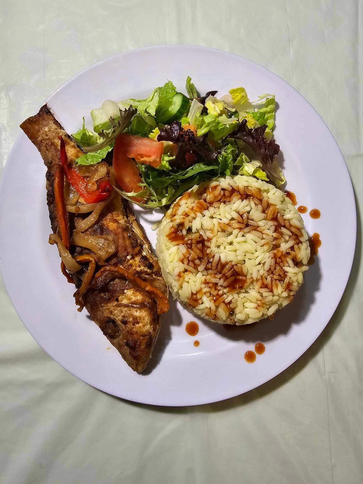 Snapper Fish Dinner