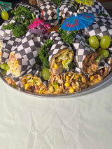 JERK CHICKEN WRAPS - PLATTER