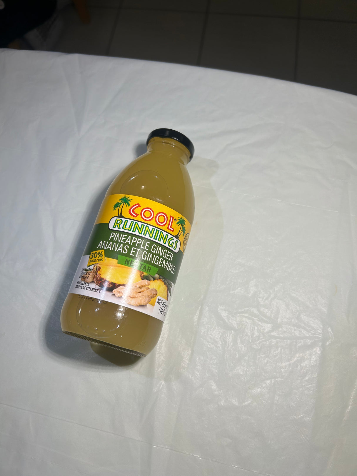 PINEAPPLE GINGER BOTTLE JUICE