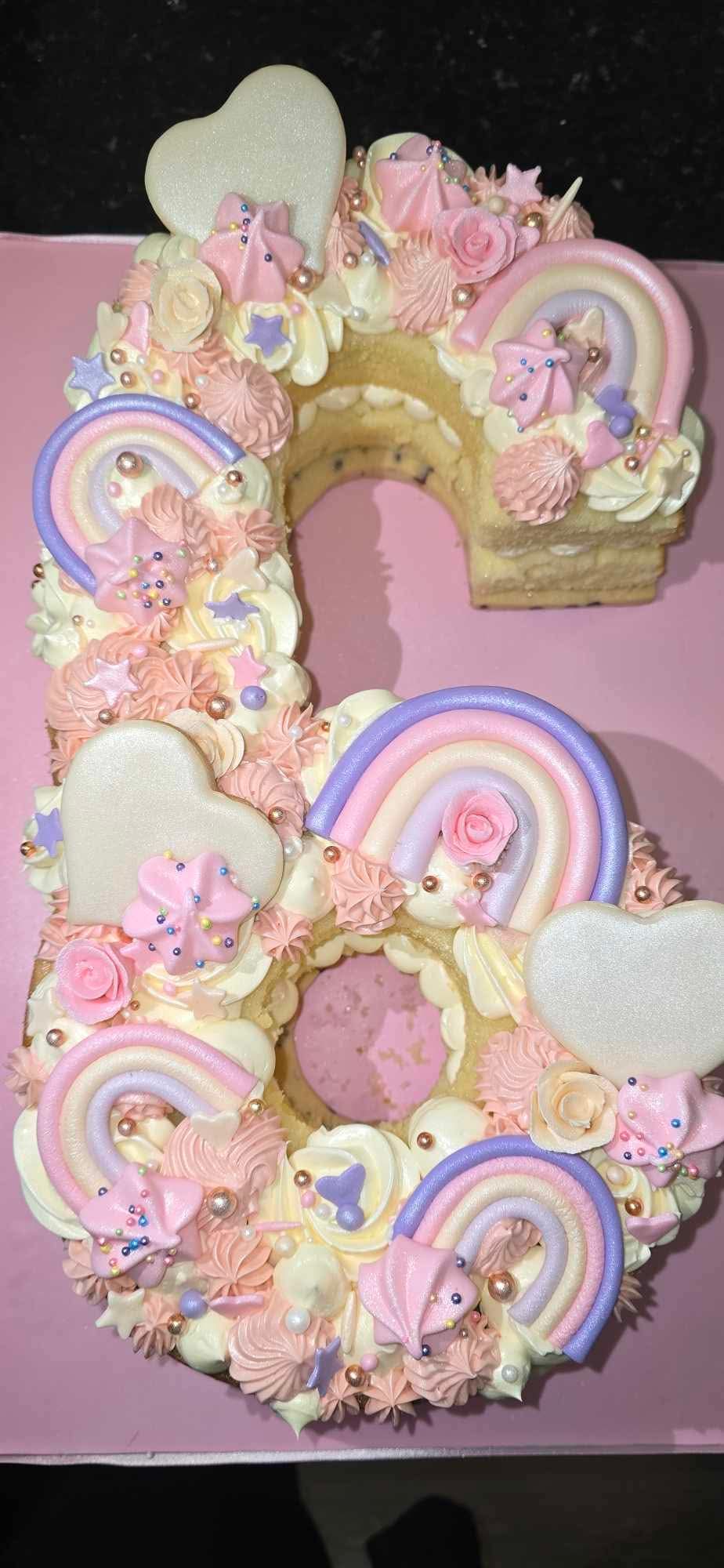 CUSTOM NUMBER CAKE