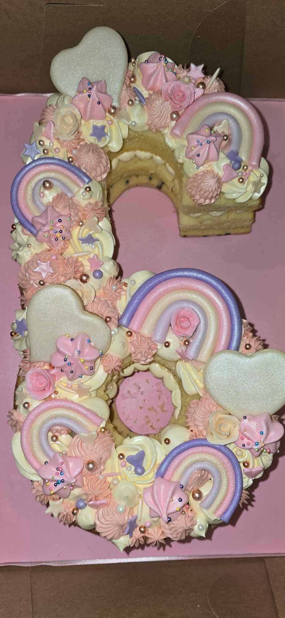 CUSTOM NUMBER CAKE